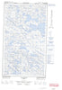 033K15W Lac Denys Canadian topographic map, 1:50,000 scale