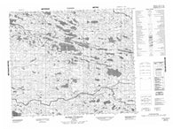 033L02 Riviere Coureaud Canadian topographic map, 1:50,000 scale