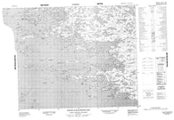 033L03 Pointe Kakachischuane Canadian topographic map, 1:50,000 scale