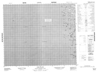 033L05 Bare Island Canadian topographic map, 1:50,000 scale