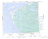 033L Pointe Louis Xiv Canadian topographic map, 1:250,000 scale