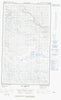 033N02E Lac Fagnant Canadian topographic map, 1:50,000 scale