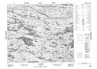 033O01 Lac Loiseau Canadian topographic map, 1:50,000 scale