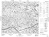 033O04 Lac Panis Canadian topographic map, 1:50,000 scale