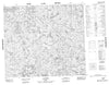 033P10 Lac Nion Canadian topographic map, 1:50,000 scale