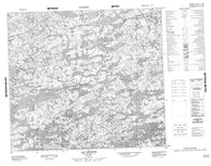 034A02 Lac Demitte Canadian topographic map, 1:50,000 scale