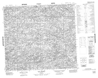 034A08 Lac Divelet Canadian topographic map, 1:50,000 scale