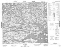 034A12 Ile Doutt Canadian topographic map, 1:50,000 scale