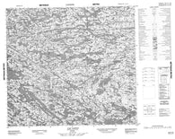 034A13 Lac Lagus Canadian topographic map, 1:50,000 scale
