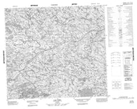 034A15 Lac Fisci Canadian topographic map, 1:50,000 scale