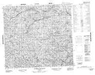 034A16 Ruisseau Boulogne Canadian topographic map, 1:50,000 scale