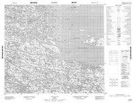 034B02  Canadian topographic map, 1:50,000 scale