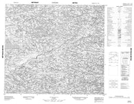 034B05  Canadian topographic map, 1:50,000 scale