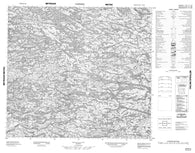 034B12  Canadian topographic map, 1:50,000 scale