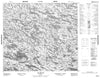 034B15 Lac Melvin Canadian topographic map, 1:50,000 scale