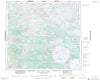 034B Lac A L Eau Claire Canadian topographic map, 1:250,000 scale
