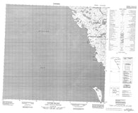 034F14 Cotter Island Canadian topographic map, 1:50,000 scale