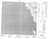 034F14 Cotter Island Canadian topographic map, 1:50,000 scale
