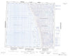 034F Broughton Island Canadian topographic map, 1:250,000 scale