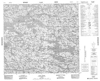 034G08 Baie Ogier Canadian topographic map, 1:50,000 scale