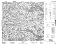 034G09 Lac Sujuvvik Canadian topographic map, 1:50,000 scale