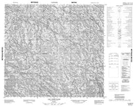 034G11 Lac Portugais Canadian topographic map, 1:50,000 scale