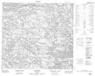 034G12 Lac Darac Canadian topographic map, 1:50,000 scale