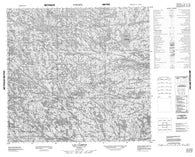 034G16 Lac Campos Canadian topographic map, 1:50,000 scale