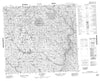 034H01 Lac Benita Canadian topographic map, 1:50,000 scale