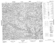 034H03 Lac Dupire Canadian topographic map, 1:50,000 scale