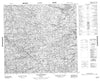 034H13 Lac Letourneux Canadian topographic map, 1:50,000 scale