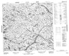 034H14 Riviere Daunais Canadian topographic map, 1:50,000 scale