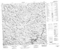 034H16 Lac Suluppaugalik Canadian topographic map, 1:50,000 scale