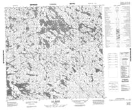 034I06 Lac Morie Canadian topographic map, 1:50,000 scale