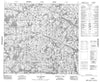 034J04 Lac Martinet Canadian topographic map, 1:50,000 scale