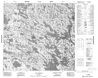 034J06 Lac Farineau Canadian topographic map, 1:50,000 scale
