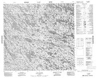034J08 Lac Canade Canadian topographic map, 1:50,000 scale