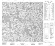 034J11 Lac Le Roy Canadian topographic map, 1:50,000 scale