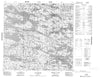 034J12 Lac Daller Canadian topographic map, 1:50,000 scale