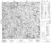 034J16 Lac Vernon Canadian topographic map, 1:50,000 scale