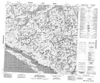 034K05 Riviere Boizard Canadian topographic map, 1:50,000 scale