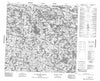 034K06 Lac Sailasiup Tasinga Canadian topographic map, 1:50,000 scale