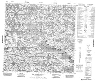 034K11 Lac Juusiup Tasialua Canadian topographic map, 1:50,000 scale