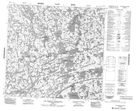 034K12 L Pinguup Tasialunga Canadian topographic map, 1:50,000 scale