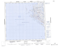 034L Inukjuak Canadian topographic map, 1:250,000 scale