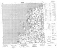 034M01 Pointe Despins Canadian topographic map, 1:50,000 scale