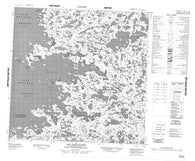 034N05 Lac Tasiujaapik Canadian topographic map, 1:50,000 scale