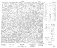 034N09 Lac Vattier Canadian topographic map, 1:50,000 scale