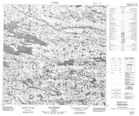 034O04 Lac Poineau Canadian topographic map, 1:50,000 scale