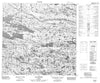034O04 Lac Poineau Canadian topographic map, 1:50,000 scale